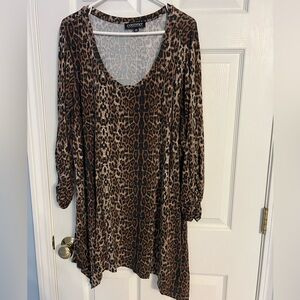 Print tunic top